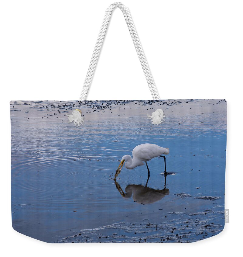 Fishing Weekender Tote Bag featuring the photograph Score by Allan Morrison