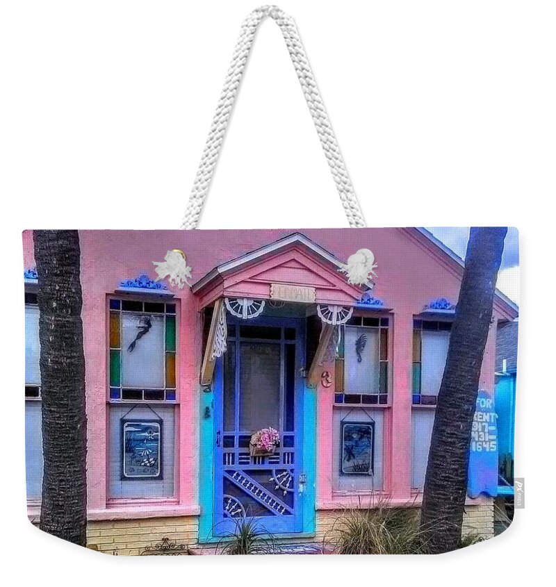 Cosy Cottage By The Sea Weekender Tote Bag featuring the photograph Sea Cottage by Suzanne Berthier