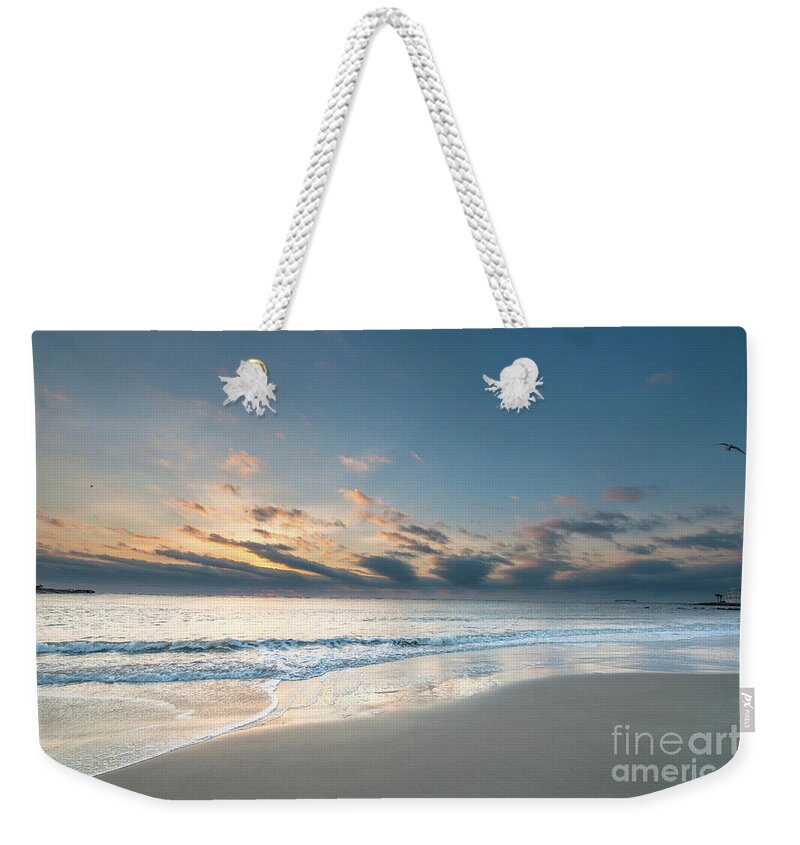 Sunrise Weekender Tote Bag featuring the photograph Sea Shore Island Life by Dale Powell