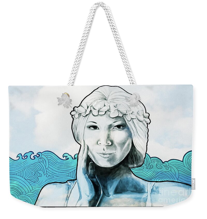 Urban Art Weekender Tote Bag featuring the photograph Sea Siren by Colleen Kammerer