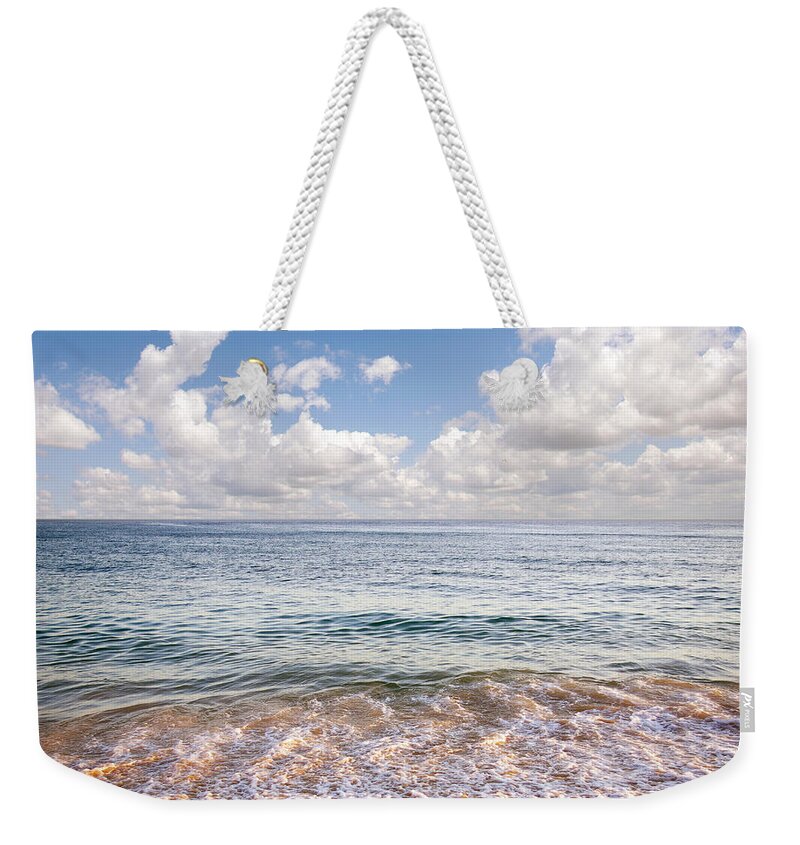 Background Weekender Tote Bag featuring the photograph Seascape by Carlos Caetano
