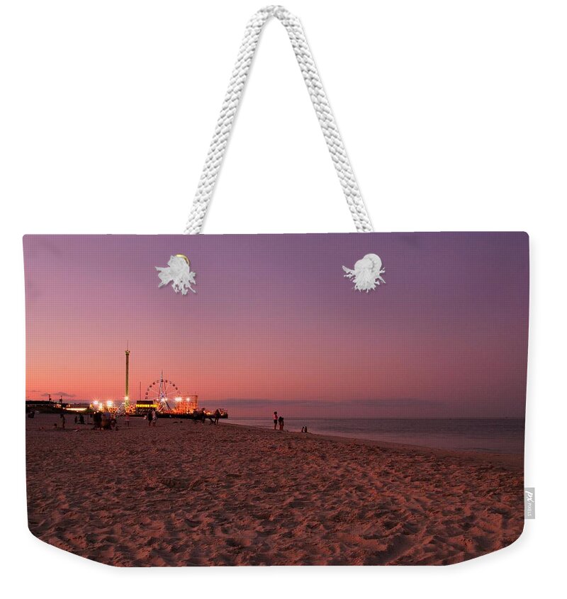 Amusement Parks Weekender Tote Bag featuring the photograph Seaside Park I - Jersey Shore by Angie Tirado