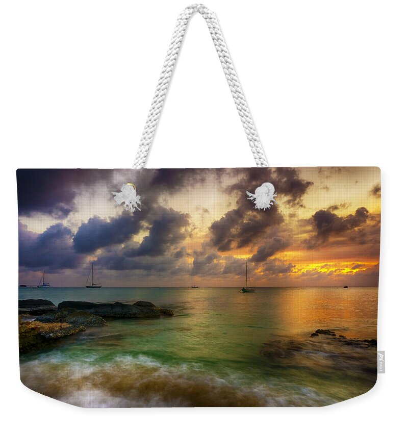 Pristine Weekender Tote Bag featuring the photograph Secondary World of Color by Amanda Jones