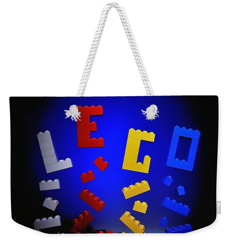 Lego Weekender Tote Bag featuring the photograph Self-Assembly by Mark Fuller