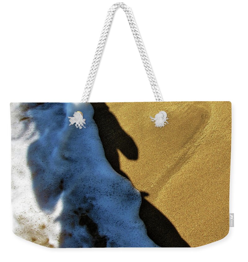 Shadow Weekender Tote Bag featuring the photograph Self-Portrait No. 1 by Kathy Corday