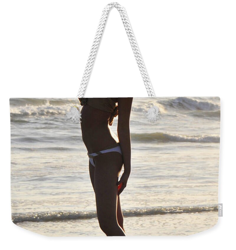 Glamour Photographs Weekender Tote Bag featuring the photograph Self reflecting by Robert WK Clark