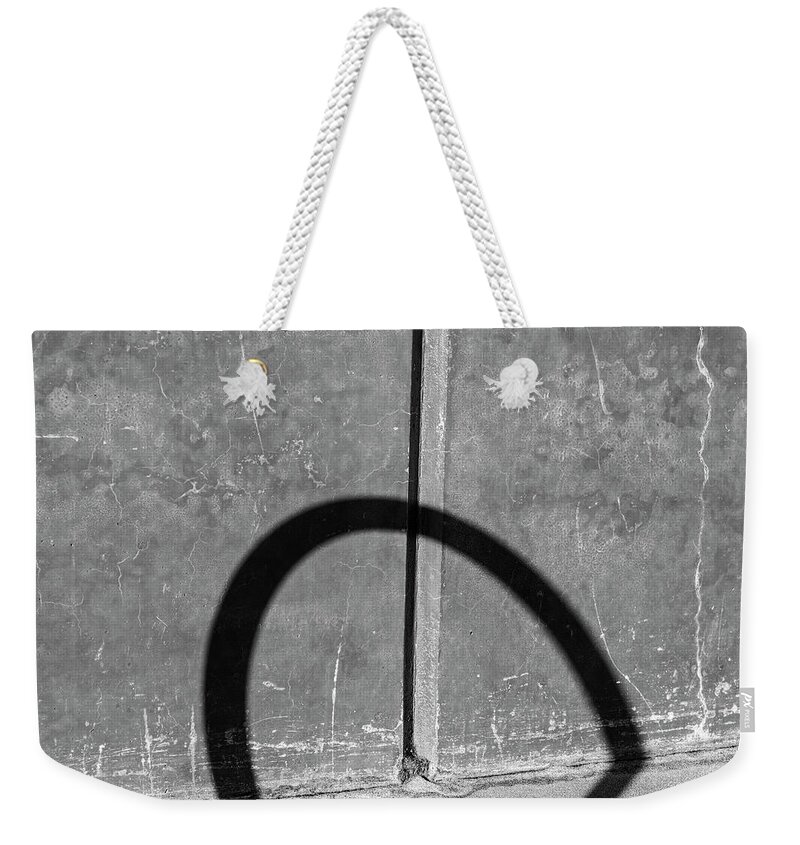 Wall Weekender Tote Bag featuring the photograph SemiCircle by Joseph S Giacalone