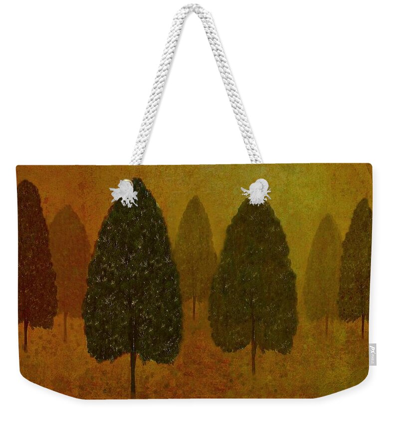 Tree Weekender Tote Bag featuring the photograph September Trees by David Dehner