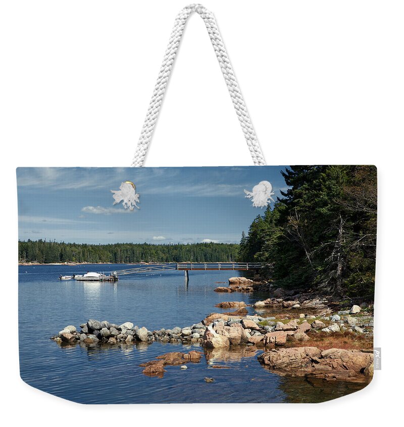 Lawrence Weekender Tote Bag featuring the photograph Serene by Lawrence Boothby