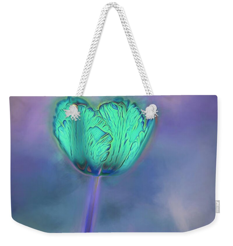 Art Weekender Tote Bag featuring the photograph Shades Of Jade by Bill and Linda Tiepelman