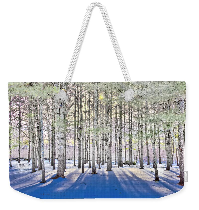 Treescape Weekender Tote Bag featuring the photograph Shadowfax by Jeff Cooper