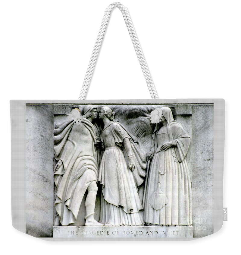 Washington Weekender Tote Bag featuring the photograph Shakespeares Romeo And Juliet by Randall Weidner