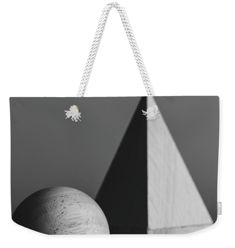 Andrew Pacheco Weekender Tote Bag featuring the photograph Shapes and Shadows 1 by Andrew Pacheco