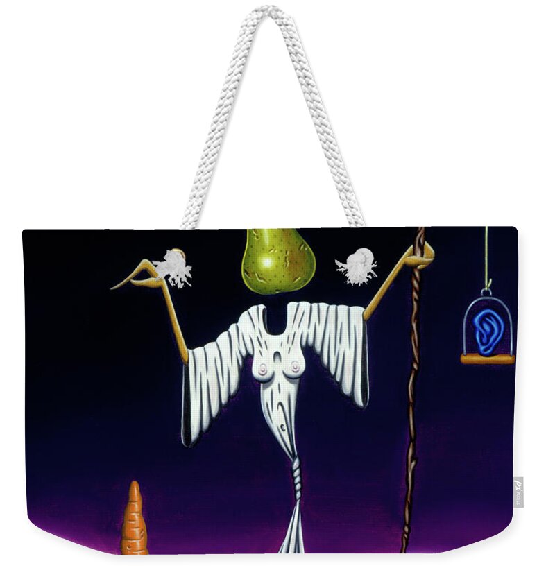  Weekender Tote Bag featuring the painting Shepherd Moon by Paxton Mobley