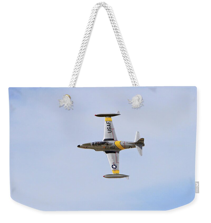 T-33 Weekender Tote Bag featuring the photograph Shooting Star by Shoal Hollingsworth