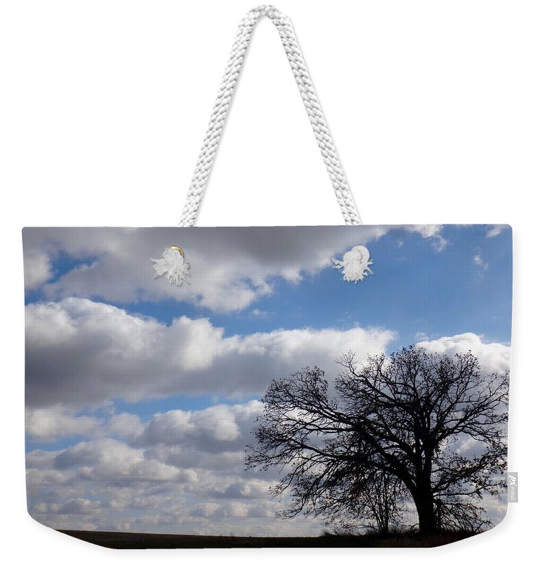 Sky Weekender Tote Bag featuring the photograph Silhouette by Brooke Bowdren