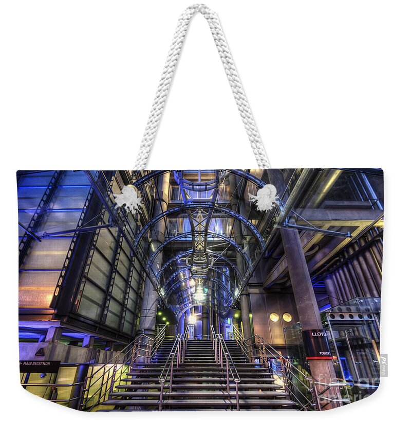 Yhun Suarez Weekender Tote Bag featuring the photograph Silk And Steel 1.0 by Yhun Suarez
