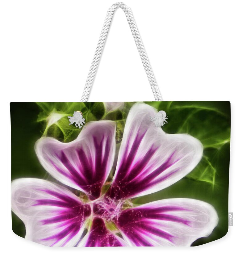 Flower Photographs Weekender Tote Bag featuring the photograph Simple Beauty by Joann Copeland-Paul