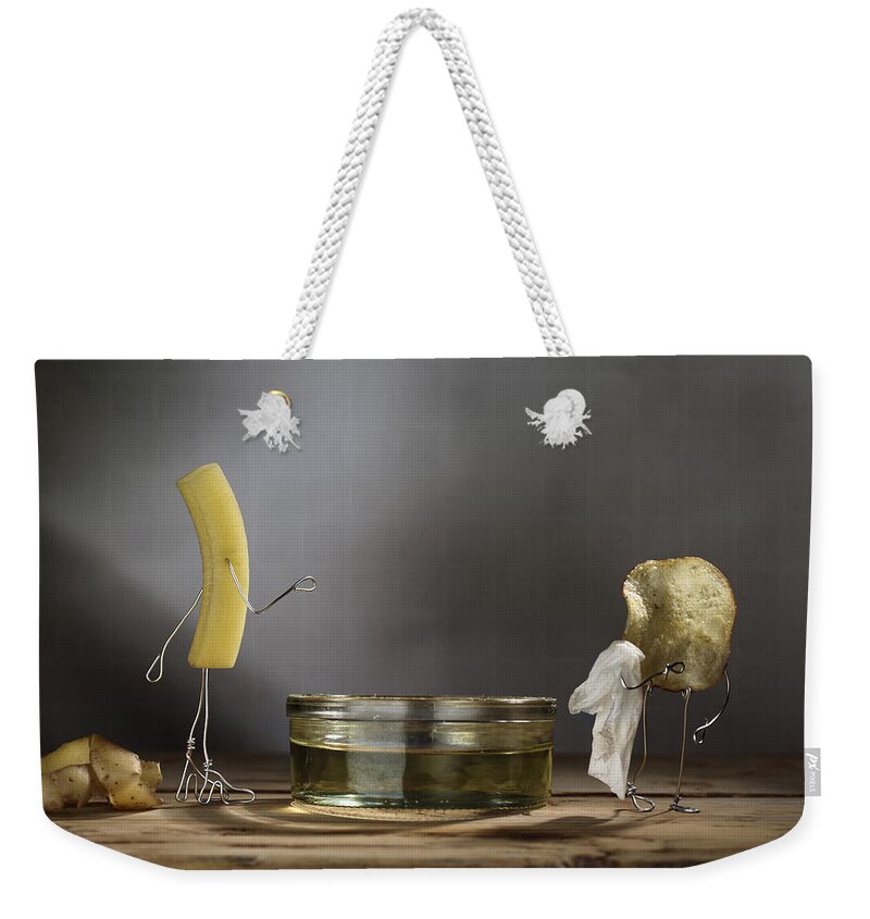 Simple Things Weekender Tote Bag featuring the photograph Simple Things - Potatoes by Nailia Schwarz