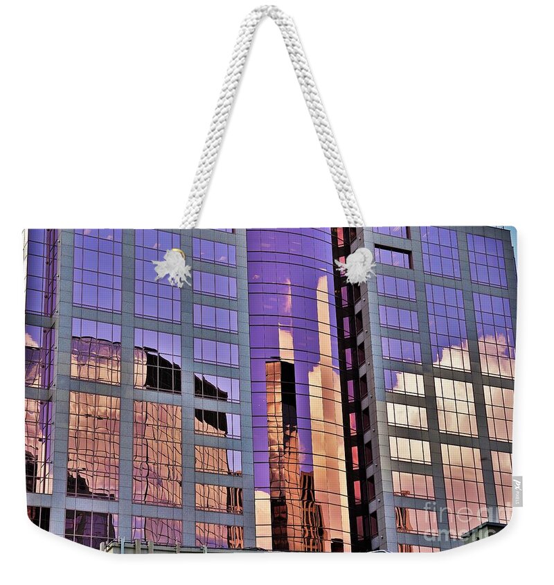 Portland Oregon Weekender Tote Bag featuring the photograph Simply Portland by Merle Grenz