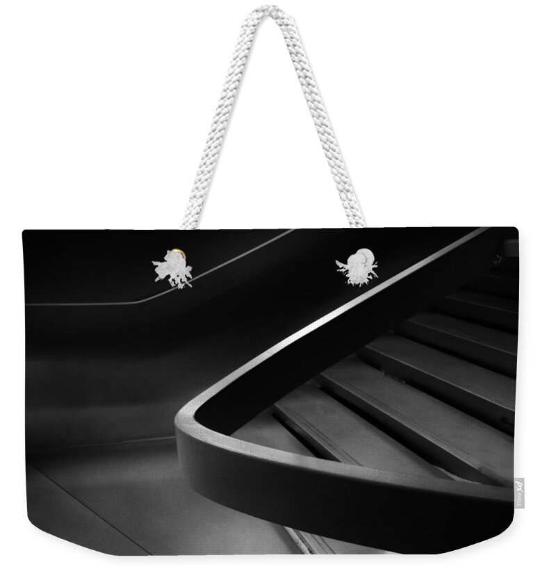 Abstract Weekender Tote Bag featuring the photograph Sinuous  by Jessica Jenney