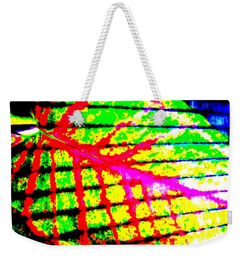 Sit Back & Relax Weekender Tote Bag featuring the pyrography Sit Back and Relax by Tim Townsend