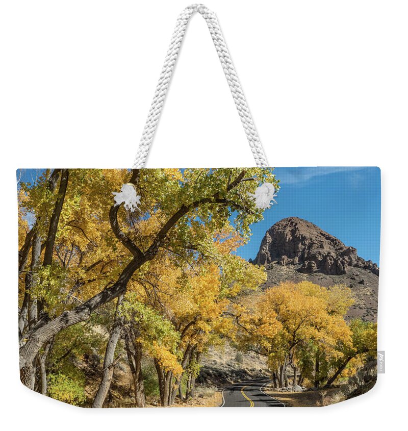 Fall Weekender Tote Bag featuring the photograph Six Mile Canyon by Martin Gollery