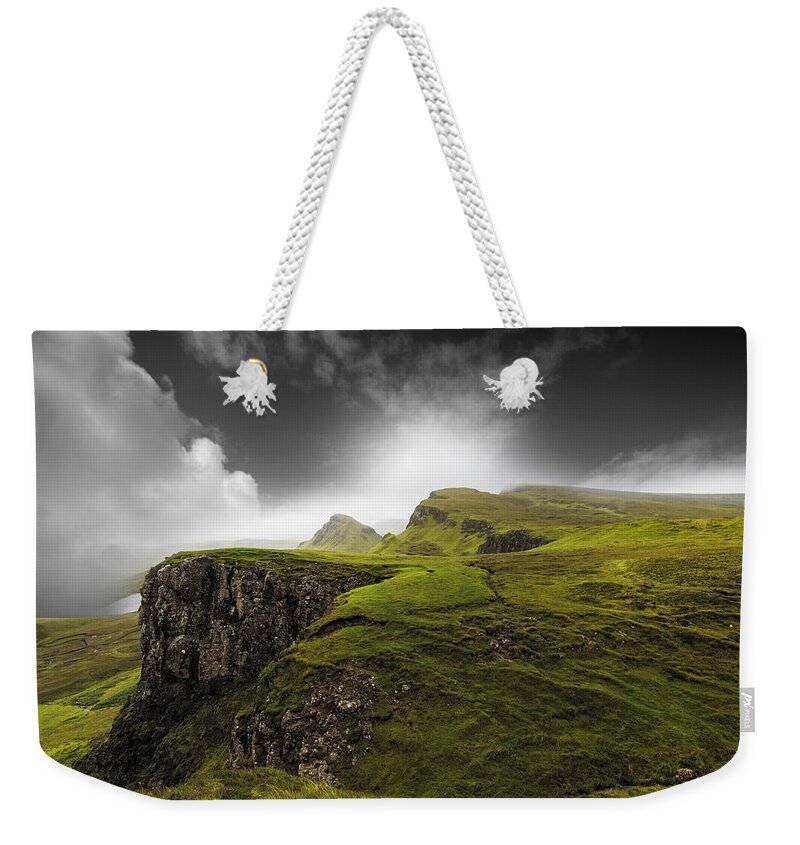 Landscape Weekender Tote Bag featuring the photograph Skye by Philippe Sainte-Laudy