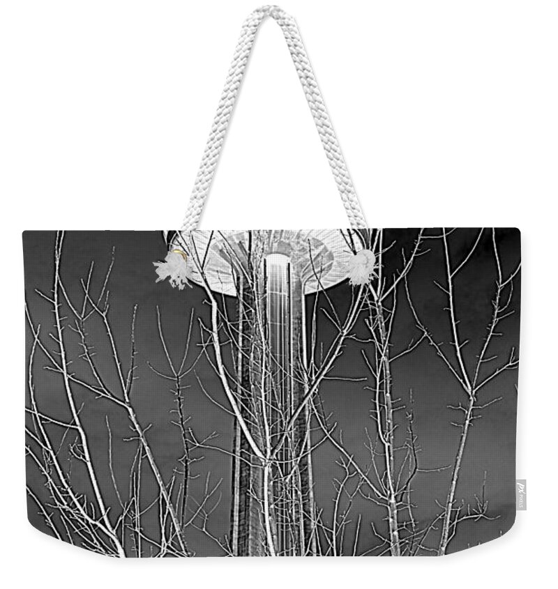 Skylon Weekender Tote Bag featuring the photograph Skylon Tower by Valentino Visentini