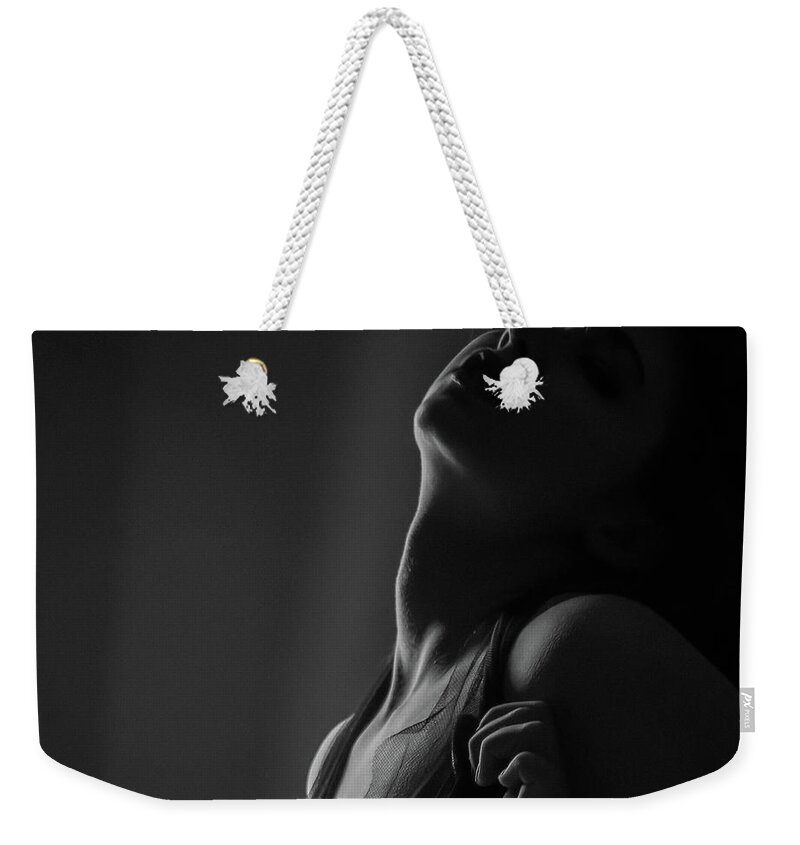 Blue Muse Fine Art Weekender Tote Bag featuring the photograph Sleepless by Blue Muse Fine Art