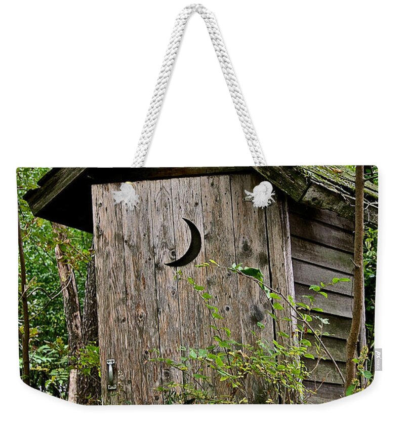 Outdoors Weekender Tote Bag featuring the photograph Sliding Downhill by Susan Herber