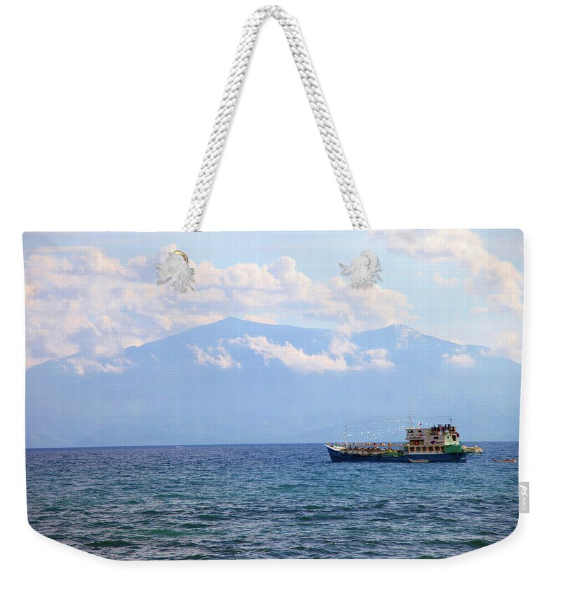 Mati Weekender Tote Bag featuring the photograph Slow Life by Jez C Self
