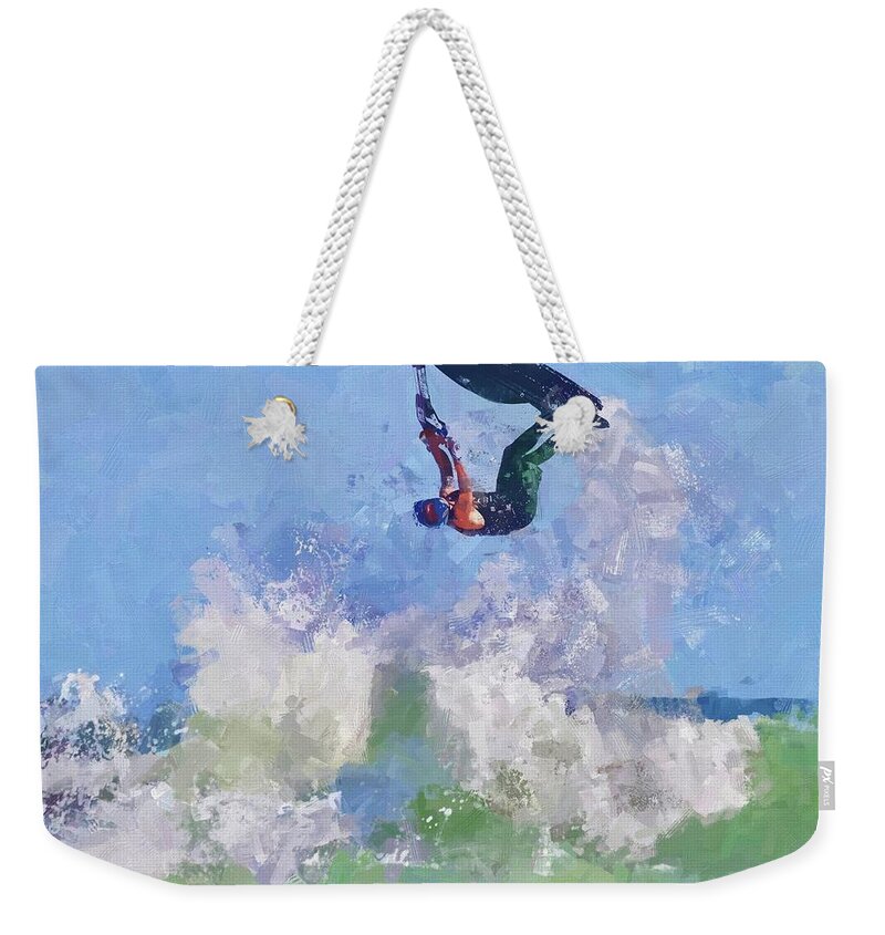 Alicegipsonphotographs Weekender Tote Bag featuring the photograph So Upside by Alice Gipson