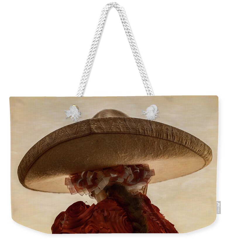 Mexican Rodeo Weekender Tote Bag featuring the photograph Sombrero by Pamela Steege