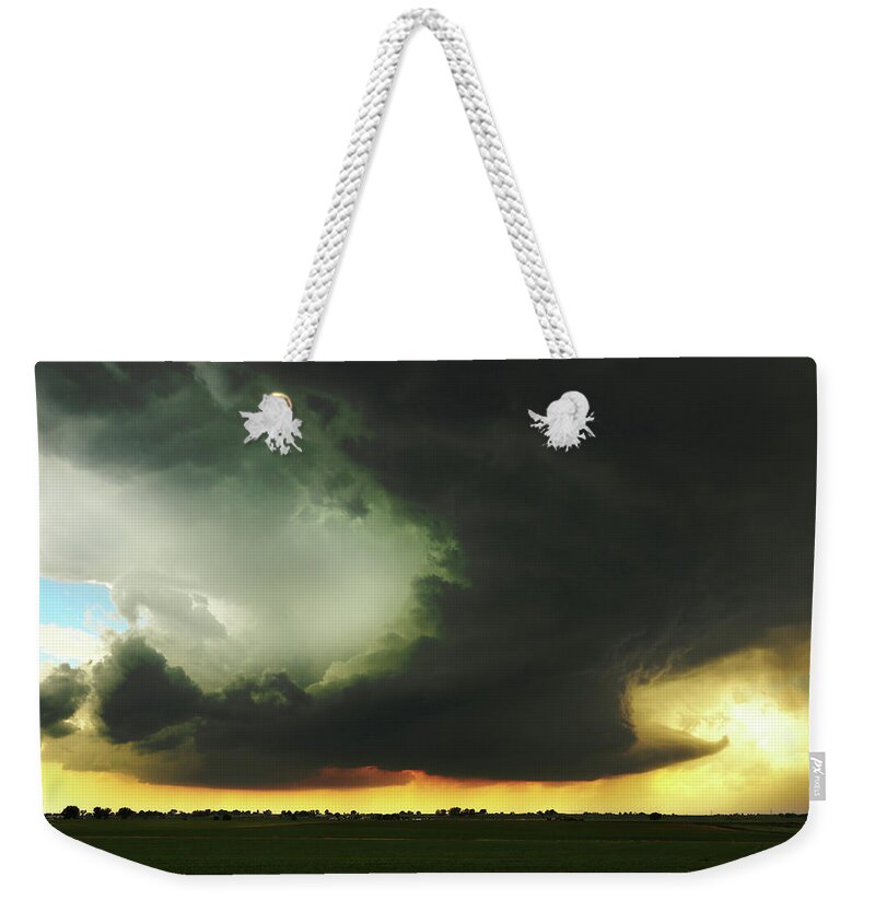 Something Weekender Tote Bag featuring the photograph Something Wicked This Way Comes by Brian Gustafson