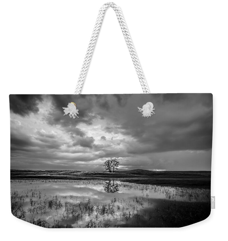 Somewhere In Between Weekender Tote Bag featuring the photograph Somewhere In Between by Adam Mateo Fierro