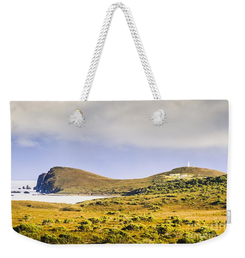 Landscape Weekender Tote Bag featuring the photograph South Bruny National Park by Jorgo Photography