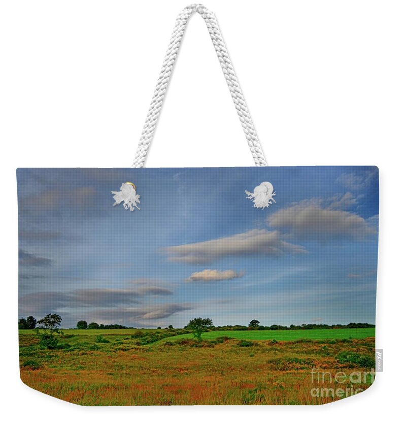 Landscape Weekender Tote Bag featuring the photograph Southbury by Dani McEvoy