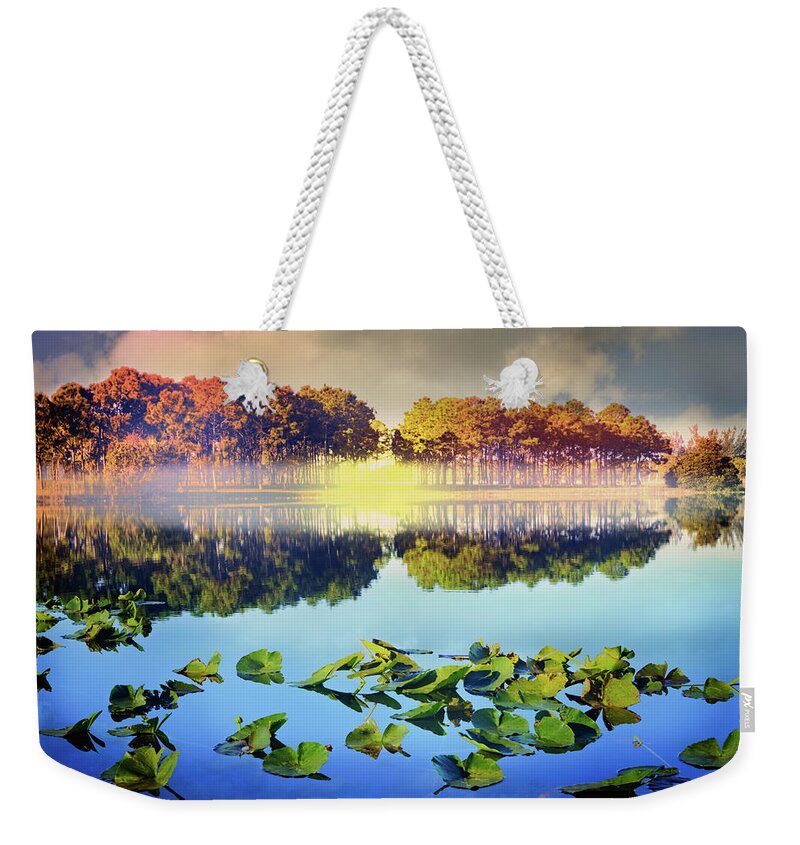 Clouds Weekender Tote Bag featuring the photograph Southern Beauty by Debra and Dave Vanderlaan