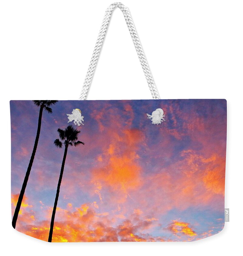 Light Show Weekender Tote Bag featuring the photograph Southern California Light Show by Richard Cheski