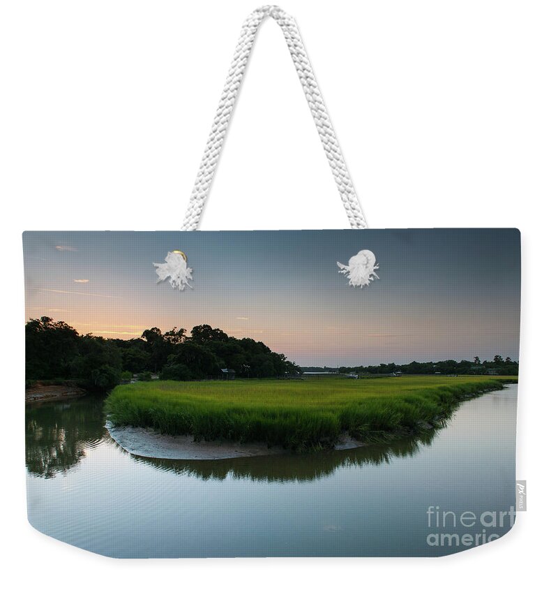 Remley's Point Weekender Tote Bag featuring the photograph Southern Tip by Dale Powell