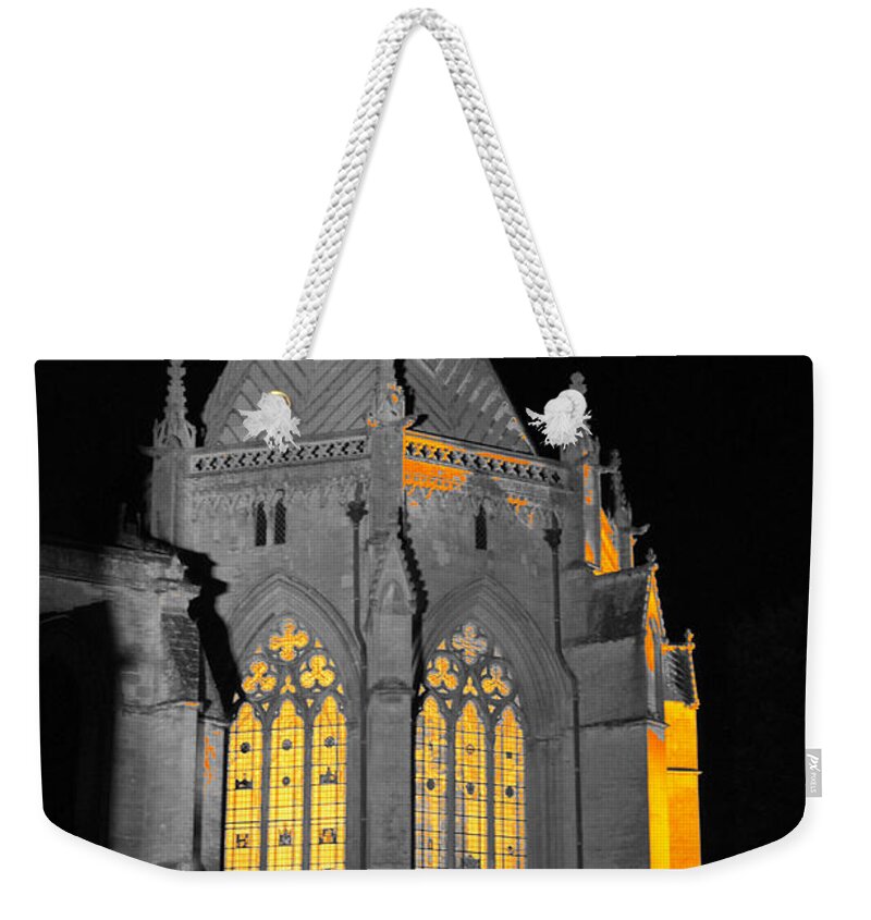 Chapter House Weekender Tote Bag featuring the photograph Southwell Minster. Chapter House. by Elena Perelman