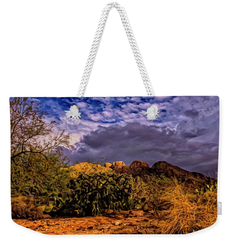 Acrylic Prints Weekender Tote Bag featuring the photograph Southwest Salad No.3 by Mark Myhaver