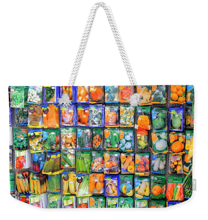 Seeds Weekender Tote Bag featuring the photograph Sowing The Seeds by David Birchall