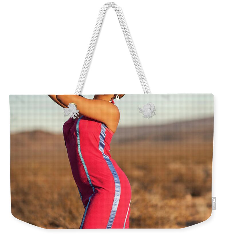  Weekender Tote Bag featuring the photograph Spanish Dancer by Carl Wilkerson