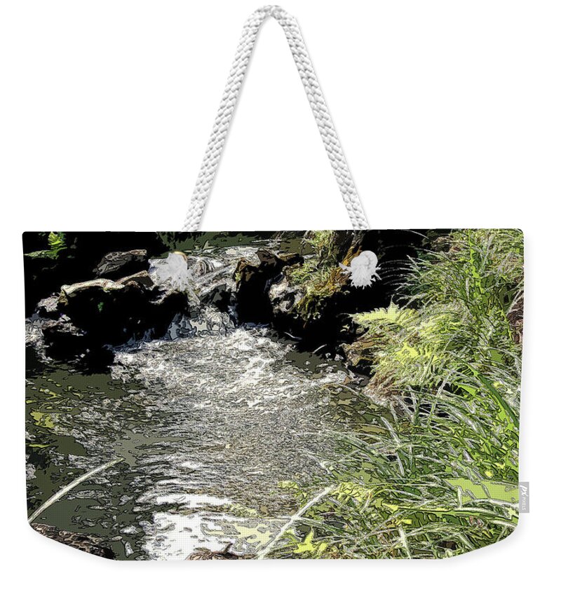 Landscape Weekender Tote Bag featuring the photograph Spanish Rill by James Rentz