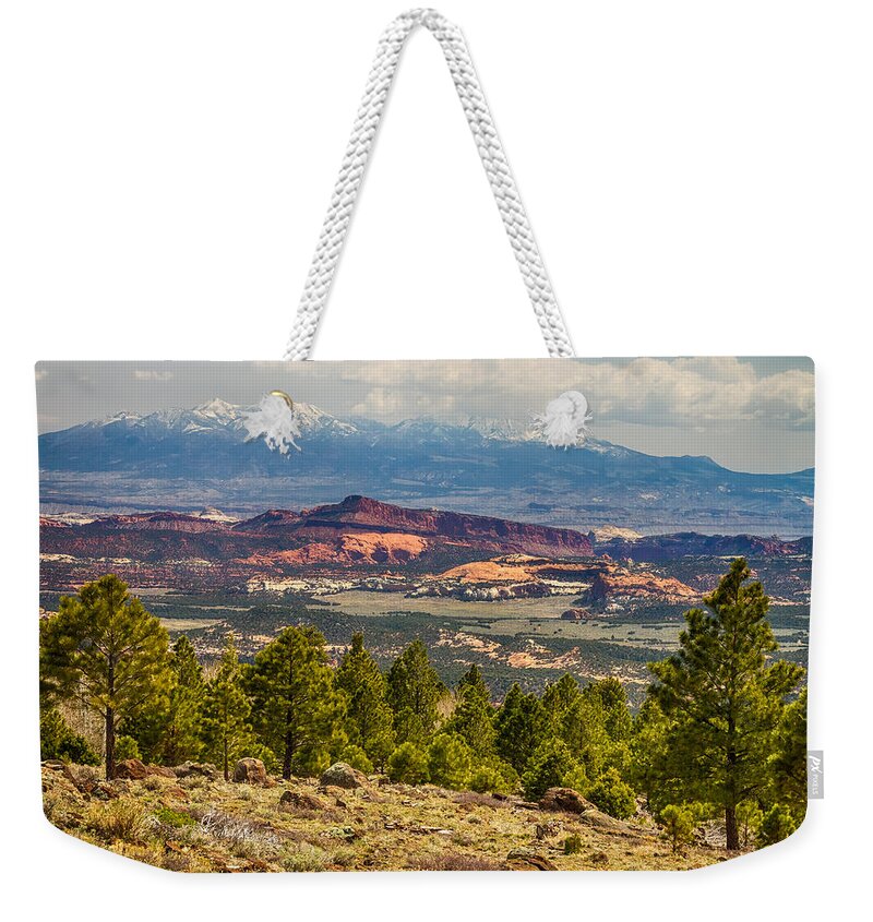 Utah Weekender Tote Bag featuring the photograph Spectacular Utah Landscape Views by James BO Insogna