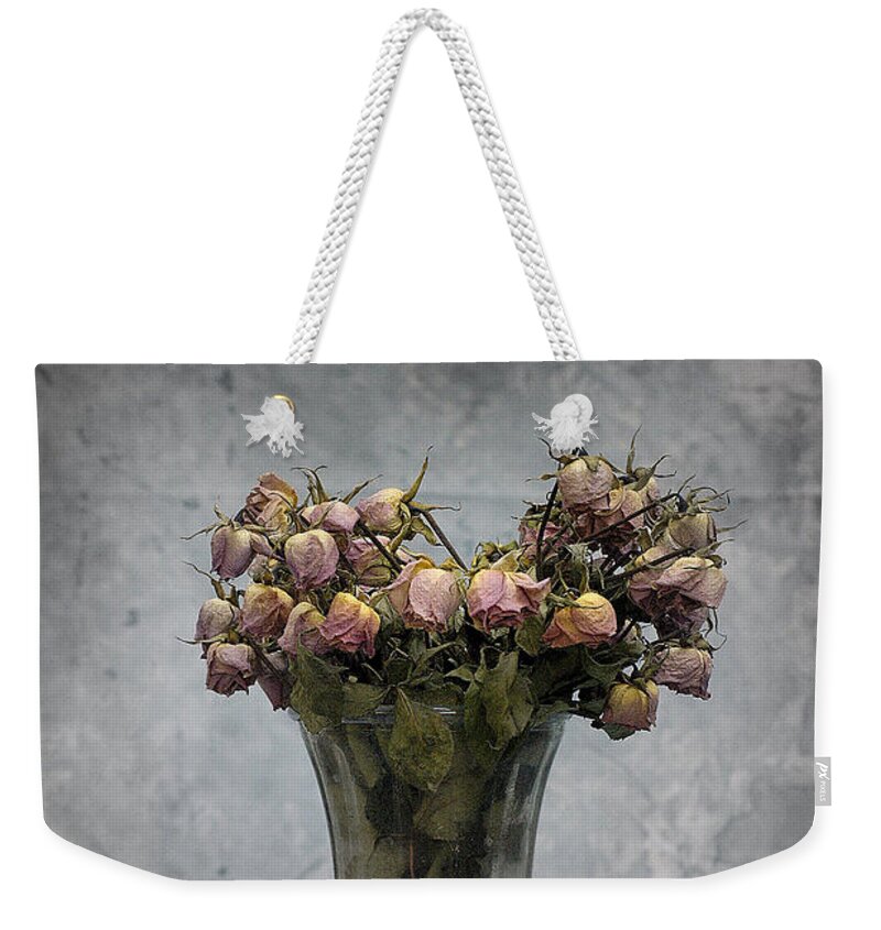 Roses Weekender Tote Bag featuring the photograph Spent by DArcy Evans