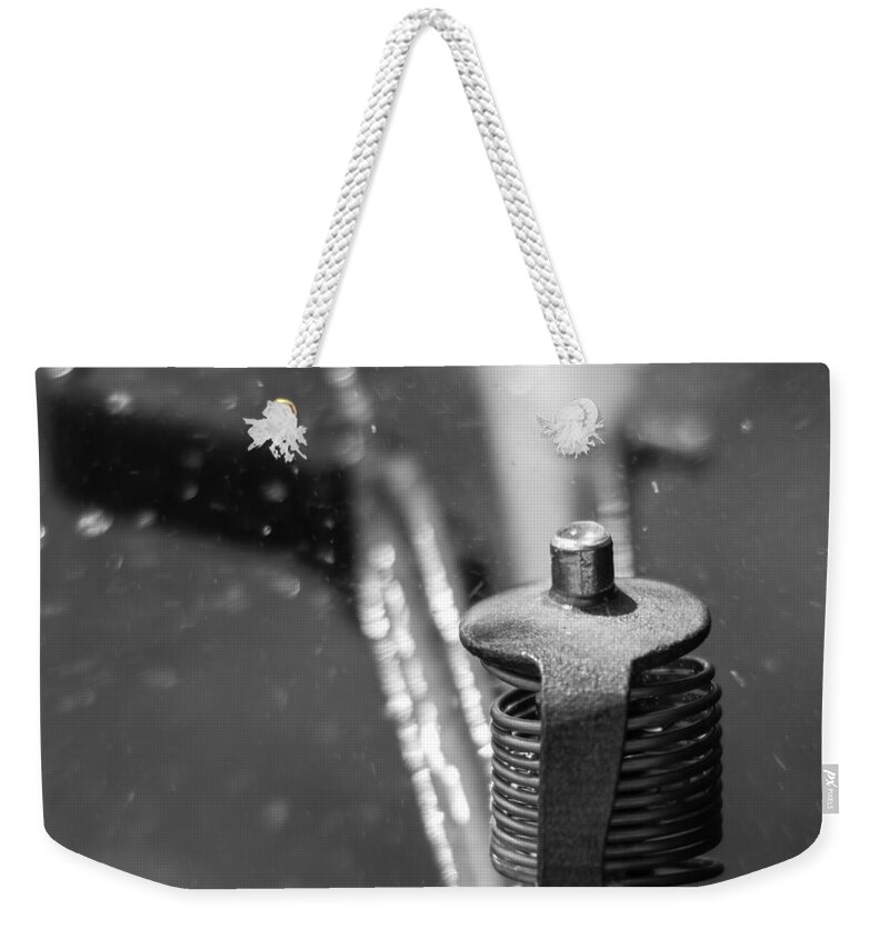 Sprinkler Weekender Tote Bag featuring the photograph Sprinkler by Wade Brooks