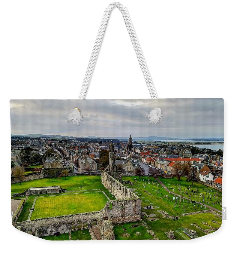 Scotland Weekender Tote Bag featuring the photograph St. Andrew by Richard Gehlbach